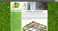 Desktop Screenshot of lacucciaeilnido.com